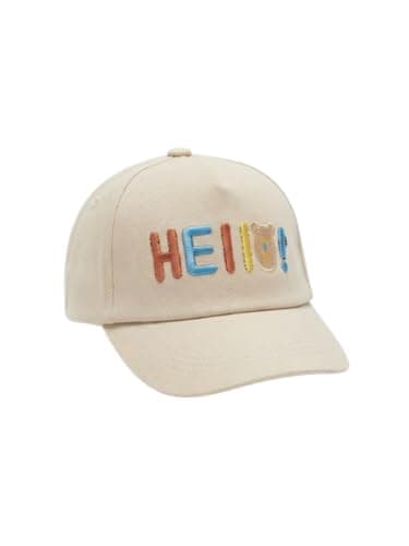 Kids Sun Hat Beach Summer Holiday Hat Cute Fashion Kids Outdoor Play Hat | Colorful bear embroidery, adjustable buckle back, toddler, beachwear, casual design