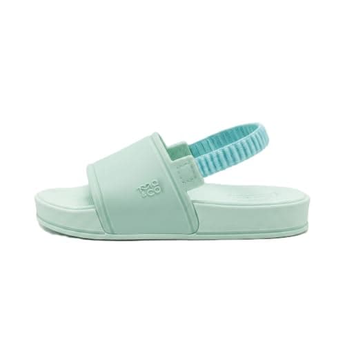 TAG Lightweight Silicone Baby Sandals with Elastic Back Strap - Comfortable Summer Sea Slippers - Multi Color - Size 21 to 26