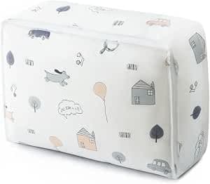 Large Clothes and Blanket Storage Bag Organizer for Closet Space Saving