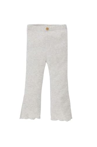 DeFacto BabyGirl Flare Fit Knitted Bottom Leggings Z4739A2, Light Grey Melange 6-9 M