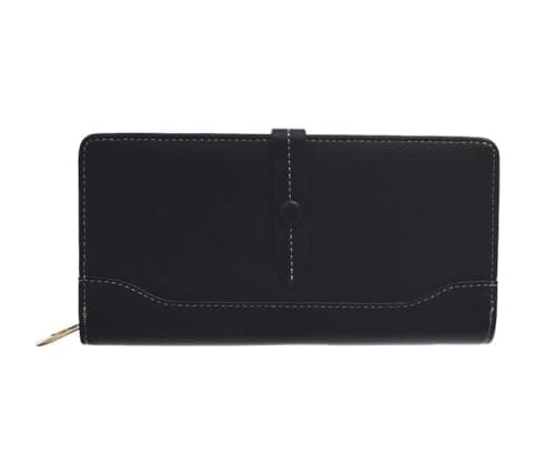 B&W Estarn Star Clips Wallet, 060 Black