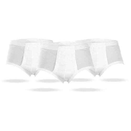 Embrator Men Set Of 3 Cotton Bikini Slip Underwear Underpants