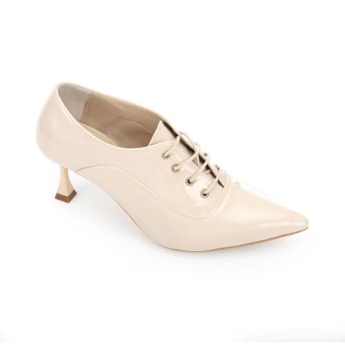 Women’s Block Heel Pumps – Elegant & Comfortable - 6 Cm. | Soft Inner Cushioning, Formal & Party Wear, Metallic Finish, Timeless Classic Style, Lightweight & Durable Shoes