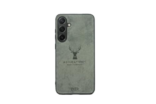 Premium Protective Case With A digital Print Design For Samsung A26 Made Of Printed Polyurethane, Dirt-Resistant, Shockproof, And Fingerprint- (Gray)