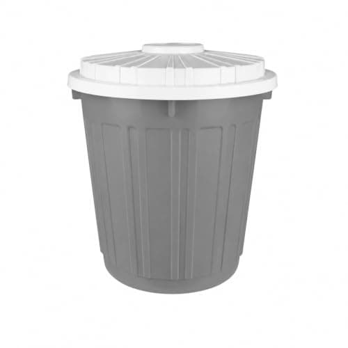 بسسبتلة 30 لتر رصاصي مع ابيض El Helal And silver Star Bucket