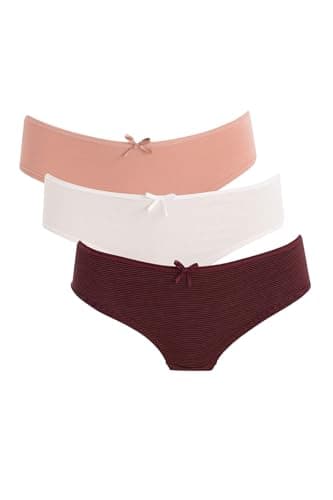 DeFacto Womens Young Hipster Underwear Package Slip Slip (pack of 1) Underpants
