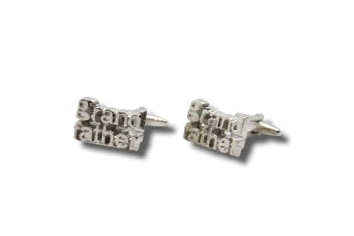 Marco Capelli Stainless Steel Cufflinks For Men Grand Father Cuff link