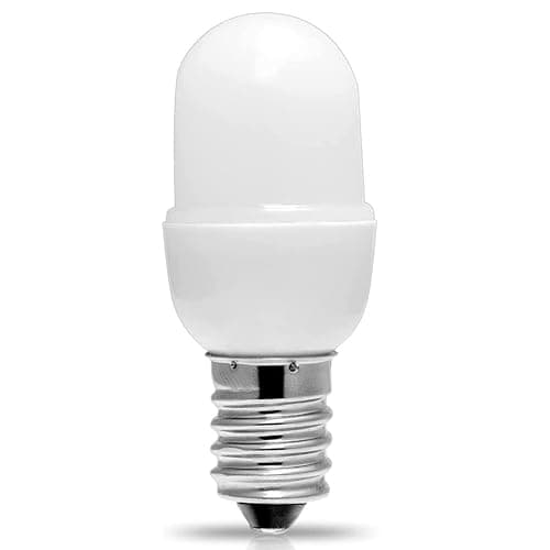 5W E14 LED Refrigerator Bulb, White LED Bulb Replacement for Halogen Bulbs, Chandelier, Energy Saving LED Bulb for Home Lighting (1) Light bulb