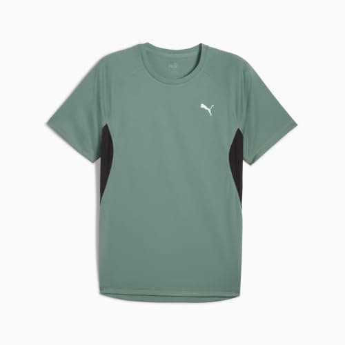 PUMA M RUN VELOCITY TEE (TEES for Mens GREEN XXL Shirt