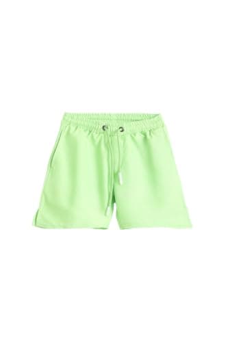Junior Baby Boys Swim Shorts – Quick Dry Beach Shorts for Swimming, Summer Vacation & Pool Wear, Green, 06