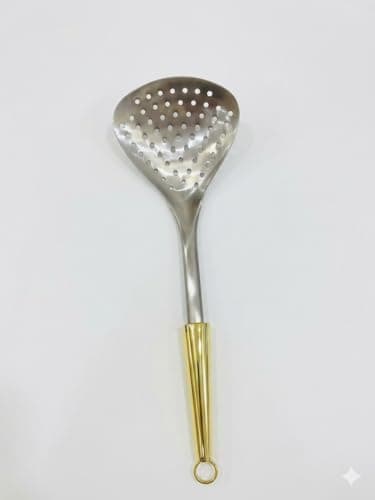 Elkholoud EK 3358 Gold Pastry Spatula Premium Offset Spatula for Cake Decorating and Serving Food spatula