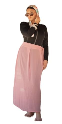 Mila Cash Mayo Women’s Swimwear Wrap with Tie – Chiffon Cover‑Up Skirt for Burkini & Beachwear, Modest Fashion Gift for Summer, Pool & Occasions | كاش مايوه للبحر و الصيف