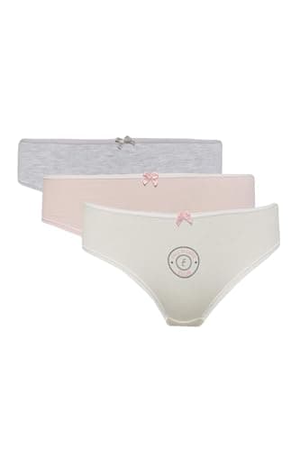 DeFacto Womens Casual Hipster Underwear Package Slip Slip (pack of 1)