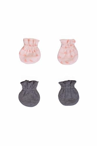 junior Baby Girls Patterned Mittens P/2 Autumn Accessory Set