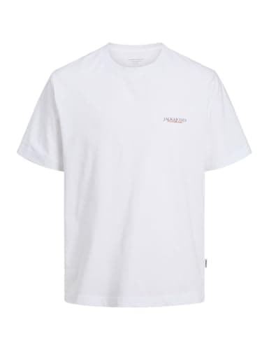 JACK & JONES Mens JORBOSTON PHOTO TEE SS CREW NECK Modern Shirt