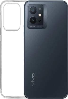 vivo Y55 5G, Plain Crystal Clear Edge to Edge Transparent Back Cover for vivo Y55 5G - Transparent Cellular phone case