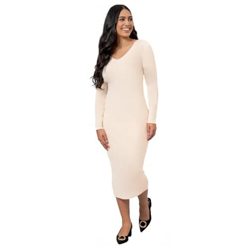 Comodo womens Long Sleeves Long Dress Base Layer (pack of 1)