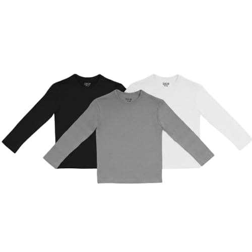 Dice Boys Long Sleeve Crew Neck pack of 3 Set of undershirts (pack of 1)