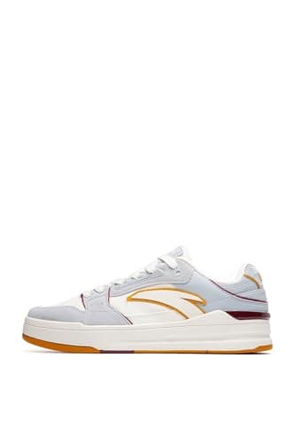 Anta- X-Game Shoes For Men- 41 Eu- Beige/Grey/Red License plate attachment