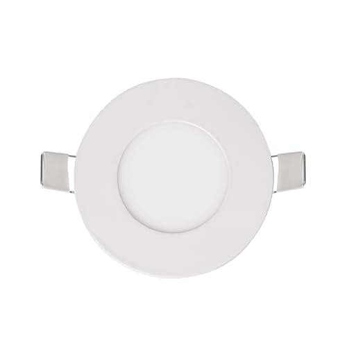 El Rawda 4W Recessed LED Panel Light, White Light, Fits 7cm Gypsum Ceiling Opening, Slim & Energy-Efficient Downlight for Indoor Use Light fixture