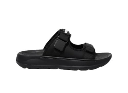 Project Z Flex-Fit Men's Slippers – Ultralight Medical EVA – Adjustable & Coach for Perfect Fit – Flexible Anti-Slip Sole – Comfortable for Walking, Home, and Summertime – Sizes (41 to 45)