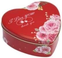 Tealight Candles (Red Heart Shape 4)