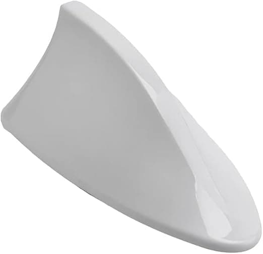Universal Shark Fin Antenna for Cars SUV Truck Car - Radio Signal Working Antenna - White Auto part