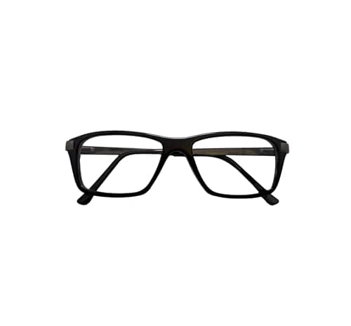 Black acetate Men's luxury eyewear Eyeglass frame