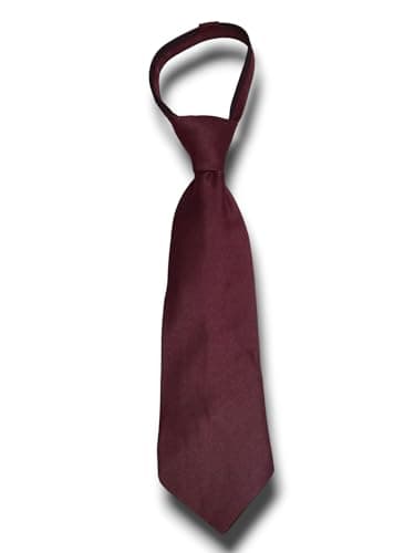 Marco Capelli Children's Tie Pre-Tied Burgundy Color Necktie