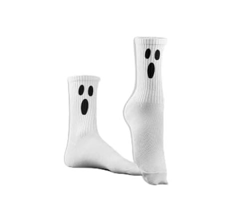 Havana Socks Ghost White Mid Calf Socks H-GTW65 | Mid-Calf Length, Cotton Blend, Breathable, Comfortable