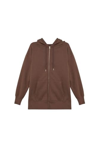 DeFacto Womens Oversize Fit Hooded Long Sleeve Young Knitted Cardigan V4233AZ Cardigan Sweater