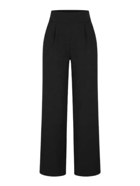 Women's High Waist Yoga Pants with Pockets Loose Fit Stretch Pants – Running Sports Casual Pants – Code 7718