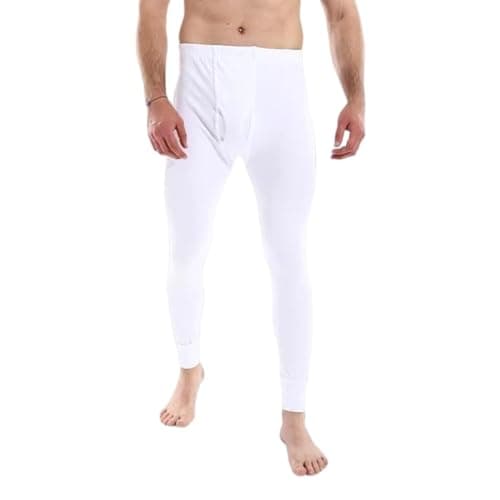 Cottonil Mens Combed White Underpants 100% Cotton Pants
