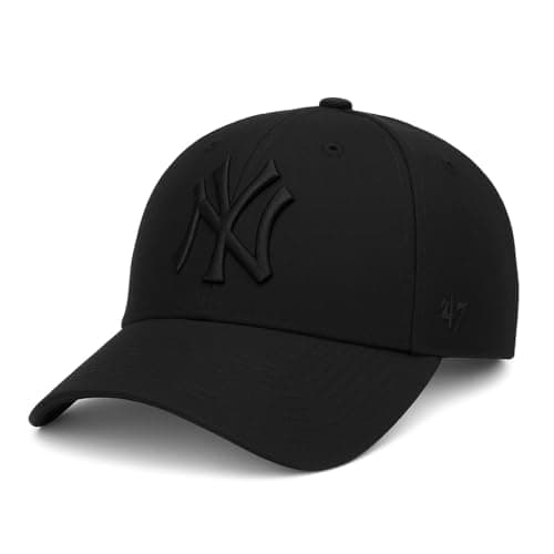 Generic NY Embroidery Cap Unisex Washable Stylish Comfortable Lightweight Polyester Material (Black) Hat