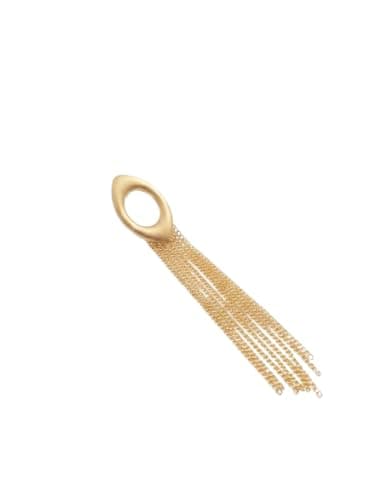 Stainless Steel Oval Earrings Minimalist Daily Fashion Jewelry for Women
