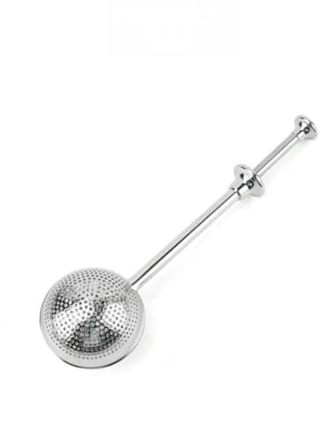 Next Store Stainless Steel Herbal Tea Strainer Mesh Metal Filter for Hot Drinks and Spices, Kitchen Tool for Fine Filtration and Rich Flavor