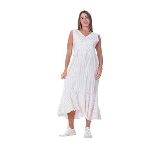 Bebo Women's Cut Cornice Dress M Beige