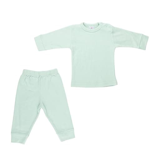 Papillon Unisex Set Of 2 Pieces Cotton Long Sleeves Undershirt&Pants Base Layer Set (pack of 1) Coordinated outfit