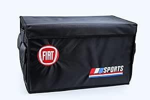 Foldable Car Trunk Organizer Storage Box - Scorpion with Small Pockets, Cargo Container Compartments, for Shoes, Black* Caddy
