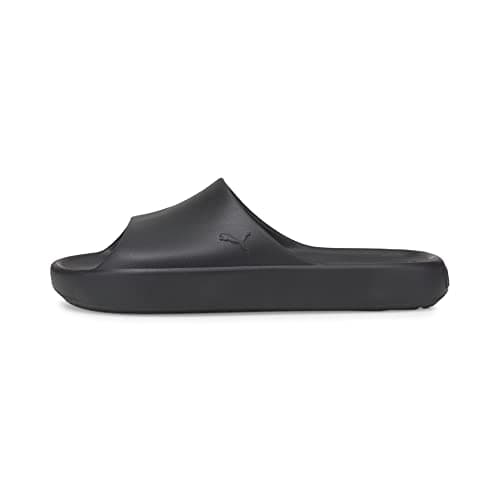 PUMA Men's Shibui Cat Slide Sandal, Puma Black, 43 EU
