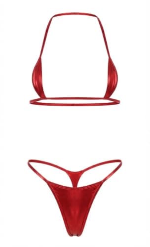 Red Lingerie Bikini For Women - Sexy And Comfortable To Wear Swimwear