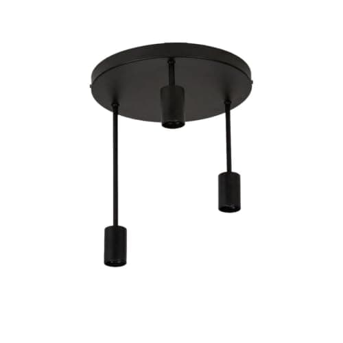 Cluc Wired Chandelier - Black