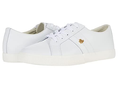 Lauren by Ralph Lauren Women's Janson Ii Action Leather Sneaker Shoes