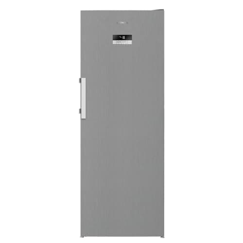 HITACHI Vertical Deep Freezer 8 Drawers 420 Liters (Net 404 Liters) No Frost Inverter, Digital Control, Quick Freeze, Reversible Door, Eco Mode, Inox Stainless Steel (ELaraby Warranty) F-420EY2R