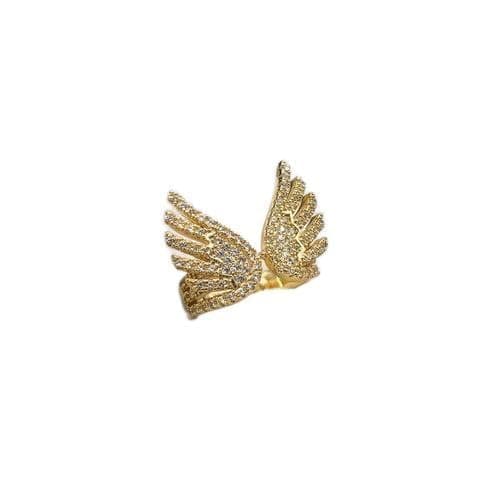 3 Diamonds 292474661778848 Band Ring For Women Gold Plated