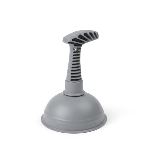 Sink Drain Extractor | Pressure Drain Clog Remover Tool – Practical and Easy to Use Drain Remover Pump – Essential Household Tool for Kitchen and Bathroom sh, Grey Plumbing fixture