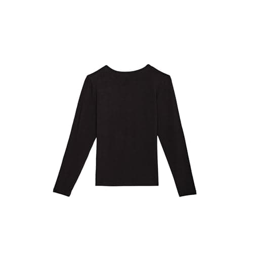 DeFacto Womens T-Shirt Long Sleeve Casual Underwear Knitted Tops E3854AX Knitted Tops