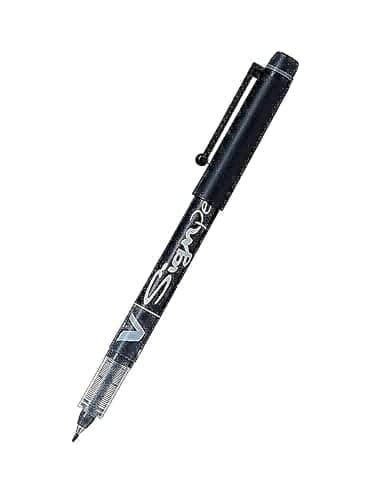 Pilot V-Sign Pen - Fineliner Marker Pen - BLACK