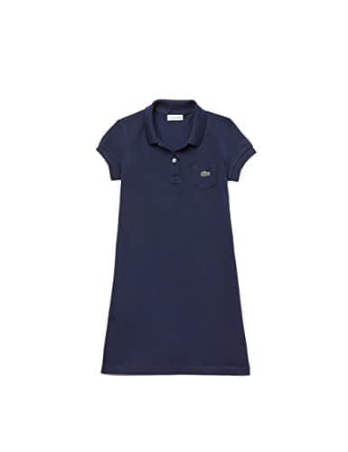 Lacoste girls Polo-Style Cotton Dress