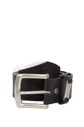 DeFacto Man Belts Belt D9513AX,Black 90 Apparel belt